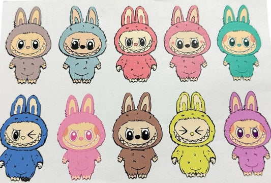 Labubu Fun Sticker Collection